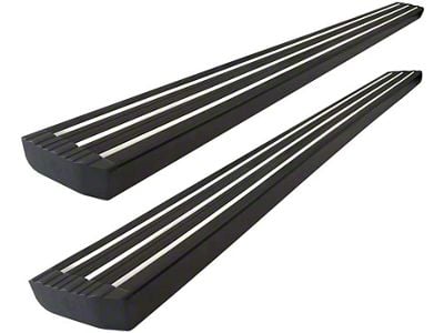 4.75-Inch Side Step Rails (07-19 Sierra 3500 HD Crew Cab)