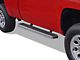 5-Inch iStep Running Boards; Hairline Silver (07-19 Sierra 3500 HD Regular Cab)