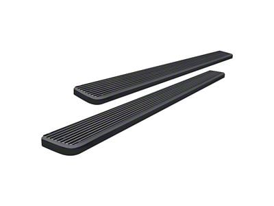 5-Inch iStep SS Running Boards; Black (07-14 Sierra 3500 HD Extended Cab)