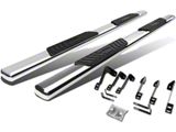 5-Inch Nerf Side Step Bars; Stainless Steel (07-14 Sierra 3500 HD Extended Cab)