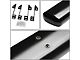 5-Inch Straight Nerf Side Step Bars; Black (07-14 Sierra 3500 HD Regular Cab)