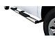 5-Inch Straight Oval Side Step Bars; Body Mount; Stainless Steel (07-14 Sierra 3500 HD Extended Cab)