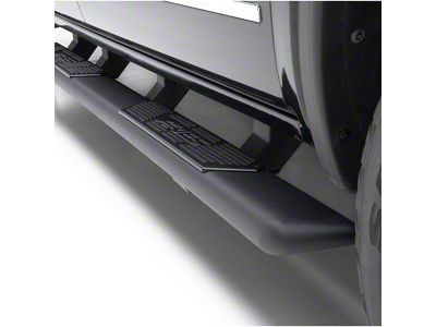 5.50-Inch AscentStep Running Boards; Carbide Black (07-19 6.6L Duramax Sierra 3500 HD Crew Cab)