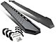 5.50-Inch Running Boards; Matte Black (07-19 Sierra 3500 HD Crew Cab)