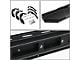 5.50-Inch Running Boards; Matte Black (07-19 Sierra 3500 HD Crew Cab)