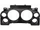 6-Gauge Instrument Cluster Lens; Black (07-11 Sierra 3500 HD)