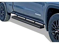 6-Inch iStep Running Boards; Black (20-24 Sierra 3500 HD Crew Cab)