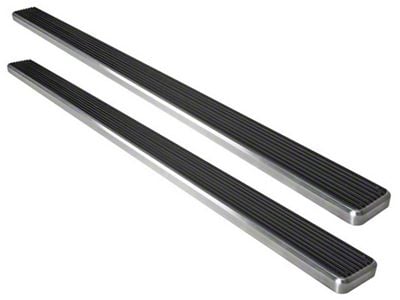 6-Inch iStep Running Boards; Hairline Silver (20-25 Sierra 3500 HD Double Cab)