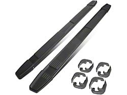 6-Inch Running Boards; Black (20-25 Sierra 3500 HD Crew Cab)