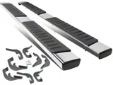 6-Inch Running Boards; Stainless Steel (07-19 Sierra 3500 HD Crew Cab)