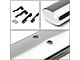 6-Inch Straight Nerf Side Step Bars; Stainless Steel (07-14 Sierra 3500 HD Regular Cab)