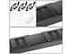 6-Inch Wide Flat Running Boards; Black (20-25 Sierra 3500 HD Double Cab)