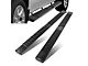 6-Inch Wide Flat Running Boards; Black (20-25 Sierra 3500 HD Crew Cab)