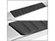 6-Inch Wide Flat Running Boards; Silver (07-19 Sierra 3500 HD Regular Cab)