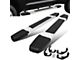 6.25-Inch Running Boards; Silver (07-19 Sierra 3500 HD Regular Cab)