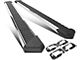 8-Inch Flat Step Bar Running Boards; Chrome (07-19 Sierra 3500 HD Crew Cab)