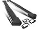 8-Inch Flat Step Bar Running Boards; Chrome (07-19 Sierra 3500 HD Extended/Double Cab)