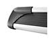 93-Inch Sure-Grip Running Boards; Brushed Aluminum (01-06 Sierra 3500 HD Crew Cab)