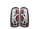 Altezza Tail Lights; Chrome Housing; Red/Clear Lens (01-02 Sierra 3500 HD)