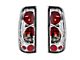 Altezza Tail Lights; Chrome Housing; Red/Clear Lens (01-02 Sierra 3500 HD)