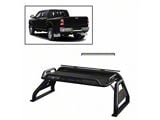 Atlas Roll Bar with 50-Inch LED Light Bar; Black (07-24 Sierra 3500 HD)