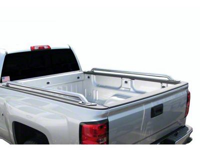 Bed Rails; Stainless Steel (07-14 Sierra 3500 HD w/ 6.50-Foot Standard Box)