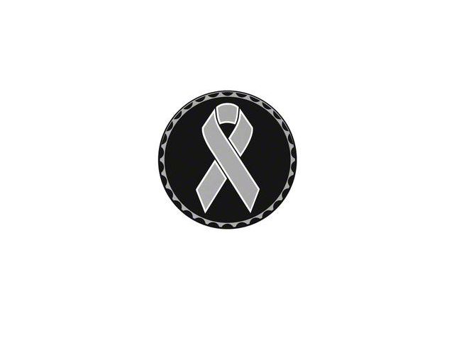 Brain Cancer Ribbon Rated Badge (Universal; Some Adaptation May Be Required)