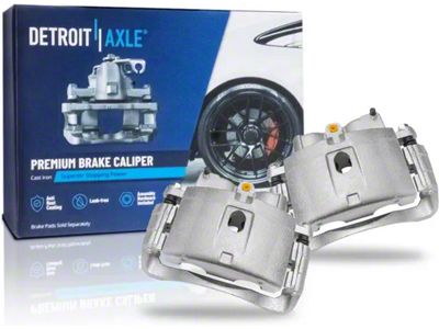 Brake Calipers; Front (07-10 Sierra 3500 HD SRW)