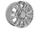 CV70A Chrome 8-Lug Wheel; 20x8.5; 12mm Offset (07-10 Sierra 3500 HD SRW)