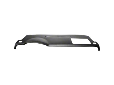 Dash Cover; Satin Black (07-14 Sierra 3500 HD)