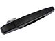 Exterior Door Handle; Front Right; Textured Black; Plastic; Without Chrome Lever and Keyhole (07-14 Sierra 3500 HD)