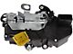 Door Lock Actuator Motor; Integrated; Front Driver Side; With Power Locks (10-14 Sierra 3500 HD)