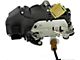 Door Lock Actuator Motor; Integrated; Rear Driver Side (08-09 Sierra 3500 HD)