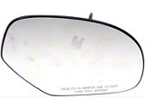 Door Mirror Glass; Plastic Backed; Right; Manual; With Single Glass (07-14 Sierra 3500 HD)