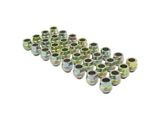 Dual External Thread Lug Nut Kit; 14mm x 1.5; Set of 32 (07-24 Sierra 3500 HD SRW)