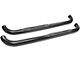 E-Series 3-Inch Nerf Side Step Bars; Black (15-19 Sierra 3500 HD Regular Cab)