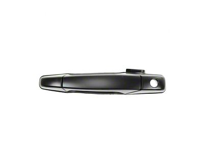 Exterior Door Handle; Front Driver Side; Paint to Match Black (07-14 Sierra 3500 HD)