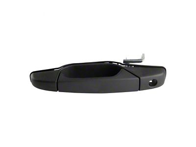 Exterior Door Handle; Front Driver Side; Textured Black (07-14 Sierra 3500 HD)