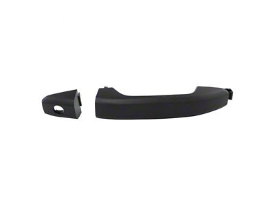 Exterior Door Handle; Front Driver Side; Textured Black (15-17 Sierra 3500 HD)