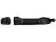 Exterior Door Handle; Front Left; Textured Black; Plastic; Without Passive Entry (15-19 Sierra 3500 HD)