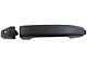 Exterior Door Handle; Front Left; Textured Black; Plastic; Without Passive Entry (15-19 Sierra 3500 HD)