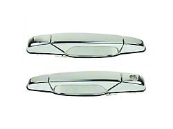 Exterior Door Handles; Front; Chrome (07-14 Sierra 3500 HD)