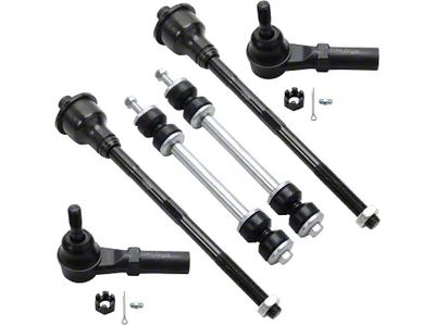 Front Tie Rods with Sway Bar Links (07-10 Sierra 3500 HD)