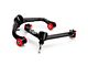 Front Upper Control Arms for 2 to 4-Inch Lift; Black (07-10 Sierra 3500 HD)