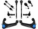 Front Upper Control Arms with Ball Joints, Tie Rods and Sway Bar Links (07-10 Sierra 3500 HD SRW)