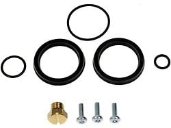 Fuel Primer Seal Kit with Brass Bleeder Screw (07-12 6.6L Duramax Sierra 3500 HD)