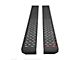 Westin Grate Steps Running Boards; Textured Black (07-14 Sierra 3500 HD Regular Cab)