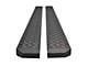 Westin Grate Steps Running Boards; Textured Black (07-14 Sierra 3500 HD Extended Cab)