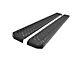 Westin Grate Steps Running Boards; Textured Black (15-19 Sierra 3500 HD Double Cab)
