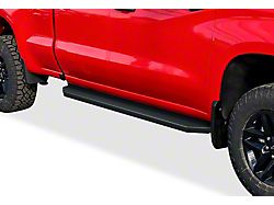 H-Style Running Boards; Black (20-24 Sierra 3500 HD Double Cab)